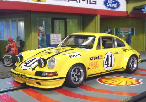 Slotcar brm porsche 911 - slotcar,