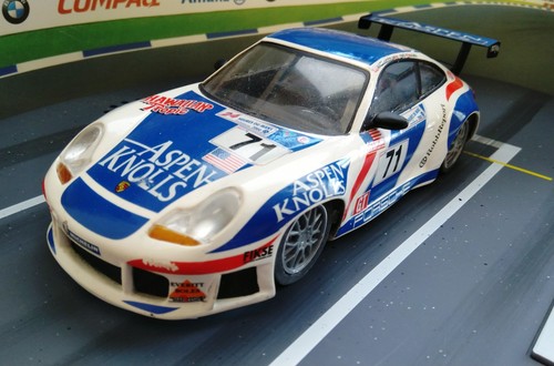 Slotcar porsche 911 gt3r - gt3r, 1:24
